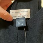 Anthropologie Womens New  Maeve Magdalena Classic Black V-Neck Jumpsuit Photo 7