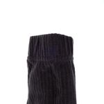 UGG  Gray Corduroy Ribbed Funnel Neck Cropped Sweater Women's Medium Photo 4