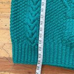Quills Woollen Market Sweater Size Large Green Photo 7
