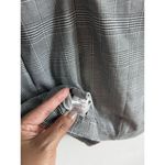 Neiman Marcus Neiman‎ Marcus Women's Gray Plaid Stretch Cap Sleeve Sheath Dress Size Large Photo 9