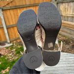 Wonders F8202 Twist Antique‎ Gold Block Heels nwt size 36 Photo 7