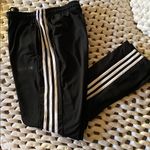 Adidas  Unisex 3 stripe Tracksuit Pants, black & white Photo 7