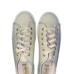 Keds  Sneakers Womens 9 Used Cream Gold Shimmer Excellent Used Condition Photo 3
