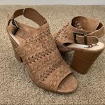 Fergalicious  Vagabond Open Toe Booties 9.5 Photo 1