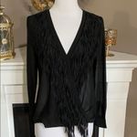 Yoana Baraschi Grand Illusions Wrap Fringe Blouse Photo 2