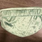 Sky to Moon Green satin tube top Photo 1
