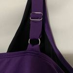 Dolfin NWT  Aquashape  size XXL Black EGGPLANT Purple SWIM TOP TUMMY CONTROL NEW Photo 8