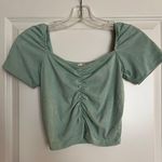 Pull & Bear Mint Green Crop Top Photo 0