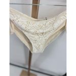 Aerie  women’s crochet swim bottoms cream size XL Photo 3
