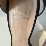 Stuart Weitzman The Nudist Black Goosebump Leather Strappy Sandals Size 6.5 Photo 11