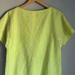 Anthropologie  Corey Lynn Calter Yellow  Mariah Textured Mini Dress Size Medium Photo 9