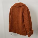 Free People  Rust Burnt Orange Shearling Teddy Jacket Size: XS Photo 4