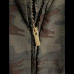 Sanctuary Anthropology Camo Bomber Jacket size Small Photo 2