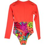 Maaji  Triton One-Piece Swimsuit Zip Neck Long Sleeve Reversible‎ M NWT Photo 1