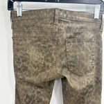 Current/Elliott  Women's Ankle Skinny Coated Jeans Army Dirty Paws size 23 Photo 9