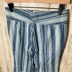 Free People We The Free Indigo Haze Journey Striped Flare Retro Jeans Womens 25 Photo 4
