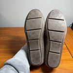 Vionic  Debbie Metallic Pewter Leather Slip On Flat Moccasin Casual Comfort Shoe Photo 3