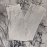 Old Navy White Tall Pixie High Rise Stretchy Pants Photo 3