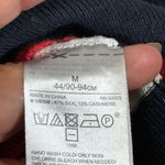 Banana Republic  Silk Cashmere Crewneck Navy White Stripe Top Size Med EUC #6762 Photo 4