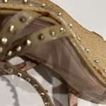 Vince Camuto Spiked, Tan, Patent Leather, Wedge Heels - Size 7.5 Photo 14