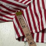 Lulu Mac Red and White Striped Women's Shorts Size XL Photo 8