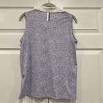Rhoback Brooke Sleeveless Performance Polo The Rosette Lavender Womens Small Purple Photo 1