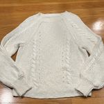 Harper Heritage  cream knit sweater size medium. Photo 0