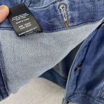 Liverpool  Women's Blue Denim Vest Button Front Size XS Rainier Wash 100% Cotton Photo 6