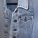 Silver Jeans Y2K  long sleeve denim jean jacket woman’s XL Photo 3