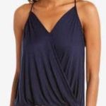 Bailey 44 Black Knit Surplice Top Sz M Photo 0