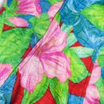 One Piece Vintage 80s Amber Bay Floral Swimsuit Photo 6