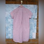 Stateside  BUTTON DOWN PLAID DRESS  size medium Photo 9