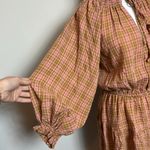 Petal and Pup Petal + Pup ‘Sorah’ Plaid Long Sleeve Cinched Waist Above Knee Dress Size 4 Photo 6