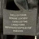 Vintage Black Leather Jacket Sz Med 90s Photo 4