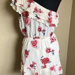 One shoulder floral mini dress Size L Photo 1