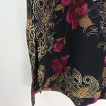 Laura Scott  20W Black Red Blooms Top Plus Photo 2