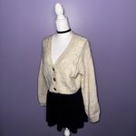 Urban Outfitters NWT Cream Knit Cardigan Photo 6