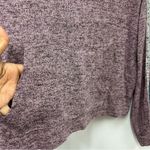 Ultra Flirt Lightweight medium Pullover cowl neck by .size kangaroo pocket FLAWED Photo 2