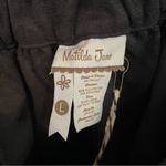 Matilda Jane  Black Skater Skirt Large NEW With Tags Faux Suede Short Elastic NWT Photo 4