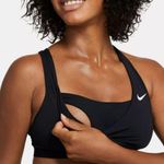 Nike  Women Swoosh Maternity Padded Medium Support Sport Bra Size Small Photo 2