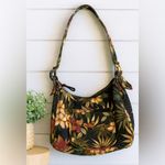 Vintage 90's Croft&Barrow Womens Black Floral Multi Photo 1