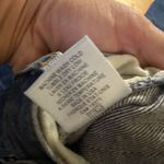 RE/DONE  high rise ankle crop button fly raw hem 27 jeans Photo 8