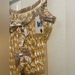 Urban Outfitters NWT  Festival Ribbon Bow Fringe Top in Cream Photo 3