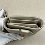 Versace Medusa '95 Tri-fold Smooth Grain Leather Compact Wallet In White - NWT Photo 6