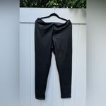 AQUA Coating Black Faux Leather Leggings XL Photo 1