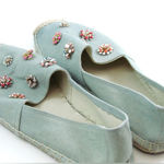 Madden Girl  Blue Espadrilles with Embroidered Details Size 8.5 Photo 0