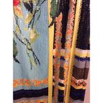 Midi Floral Skirt Clear bling Medium M Petit Pois Viviana G Sequins Photo 3