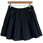 Hot Topic Mini Skirt Womens M Black Pleated A-Line School Girl Gothic E-Girl Photo 0