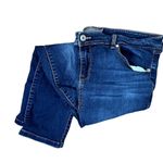 Torrid crop midfit super skinny super soft medium wash denim jeans pockets cotto Photo 4