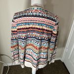 Styleholic Womens Aztec Southwestern Open Front Cardigan Sweater S/M Fringe Knit Size M Photo 4